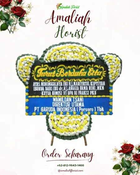 Papan Bunga Duka Gedung Wedding Bogor